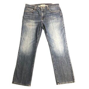 L.L. Bean Men's Jeans 35x29 Blue Denim Standard Fit Straight Leg Cotton